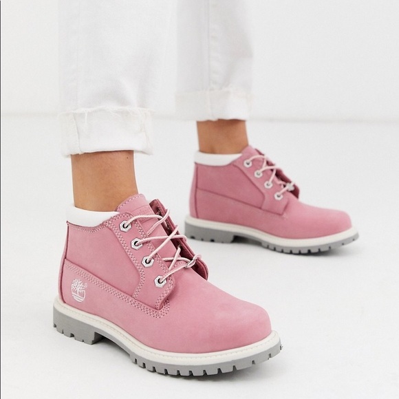 timberland nellie chukka pink